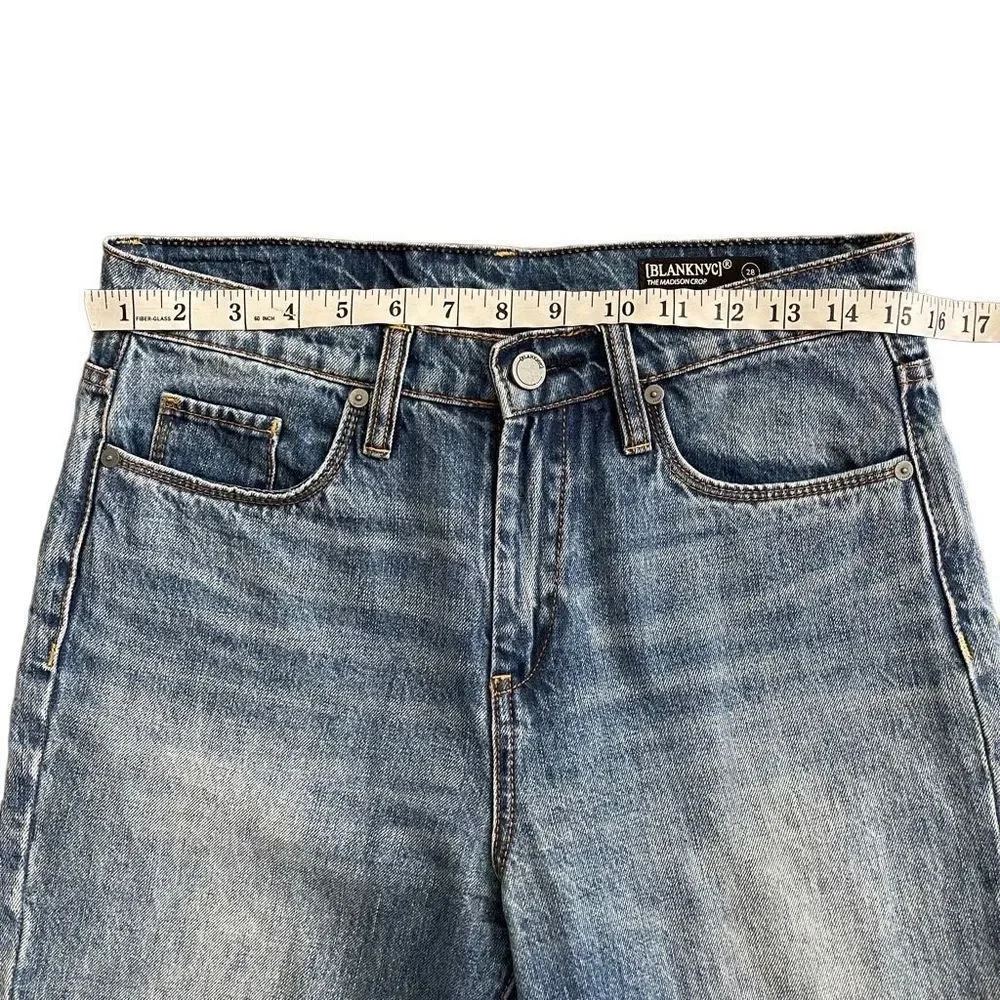 Blank NYC Madison Crop Jeans 28 - Picture 4 of 8